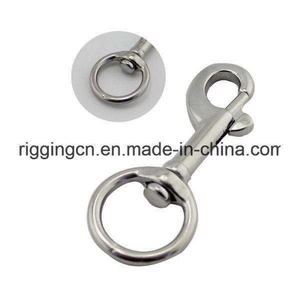 Pet Hook with Round Ring Swivel