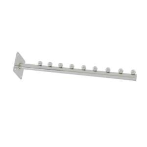 Metal Wall-Mounted Bra Display Hook with 7 Beads