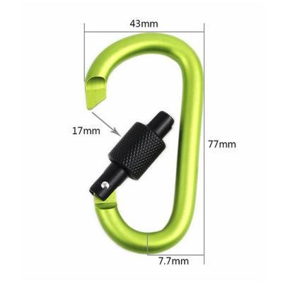 Kingslings Outdoor Camping Aluminum Locking Carabiner