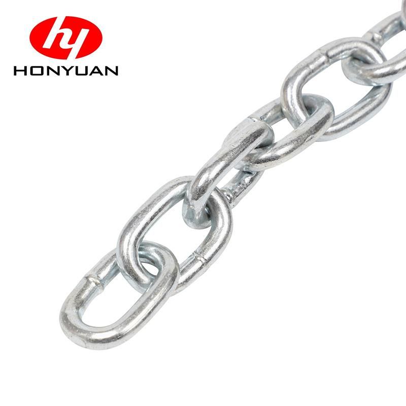 G30 Hot DIP Galvanized Hardware DIN763 Long Link Chains