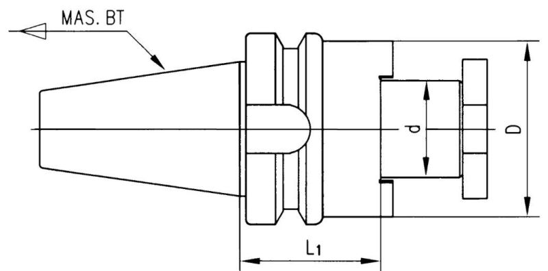 Face Mill Arbors for CNC Machine