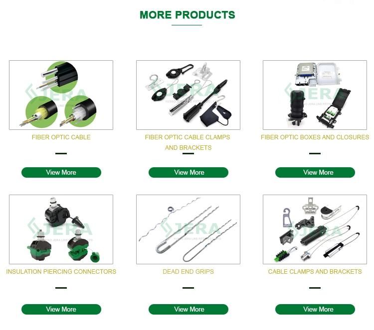 Aerial Pole Line Adjustable Fiber Optic Cable Pole Bracket