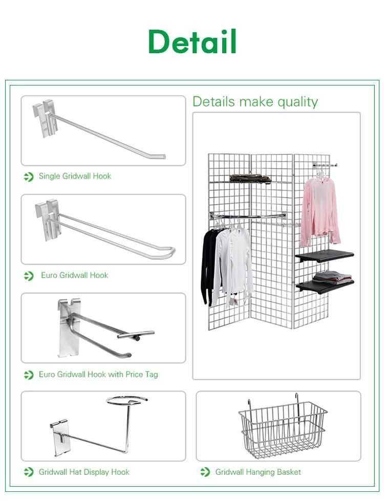 Wholesale Metal Wire Hanging Display Pegboard Hooks