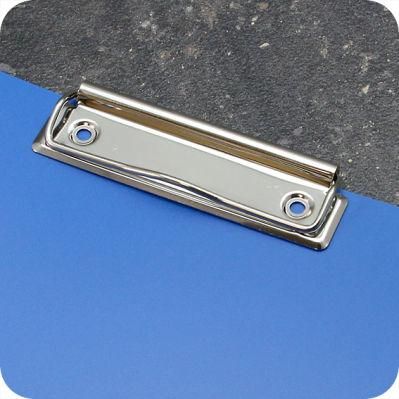 Metal Clipboard Clips with Rubber Feet, Holds Half Inch of Paper