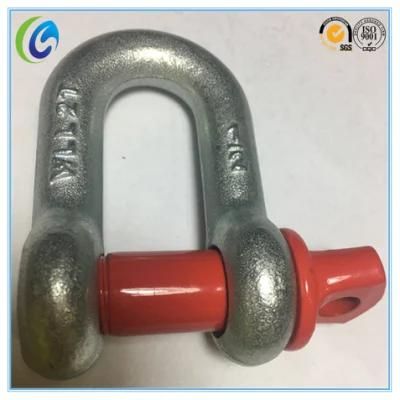 G210 D Shaped Screw Pin Shackle