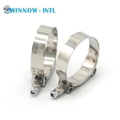 3.5 Inch Stainless Steel Professional T Bolt Hose Clamps