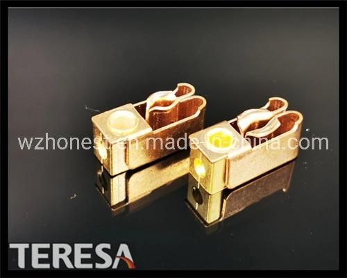 Electrical Copper Brass Socket Contact with ISO9001