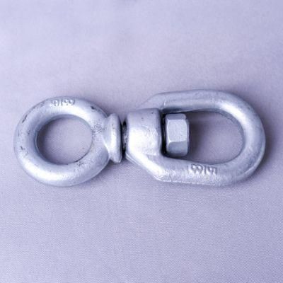 Rigging Hardware Fittings 6mm High Polished Swivel Eye and Jaw AISI304 AISI316 Stainless Steel Chain Swivel