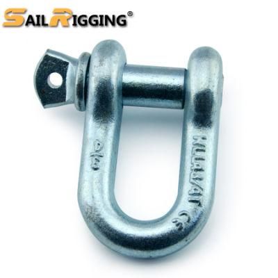 Screw Pin Galvanized Carbon Steel G210 Shackle