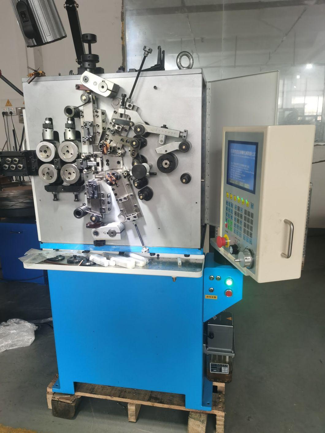 Two Axes 0.4 - 2.0mm Coiler CNC Compression Torsion Spring Coiling Machine