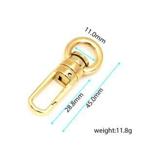 Hot Sale Stainless Steel Pet Swivel Snap Hook for Bag Accessories Dog Clips (HS6141)