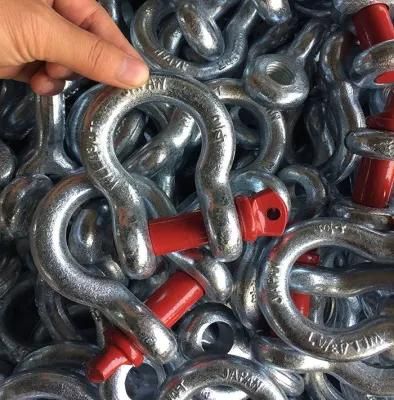 Alloy Steel Us Type Hardened Steel Shackle