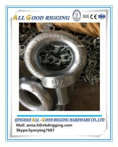 High Strength Steel Drop DIN580 Lifting Eye Bolt