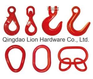 Forged G80 Alloy Steel Self Locking Swivel Safety Hook