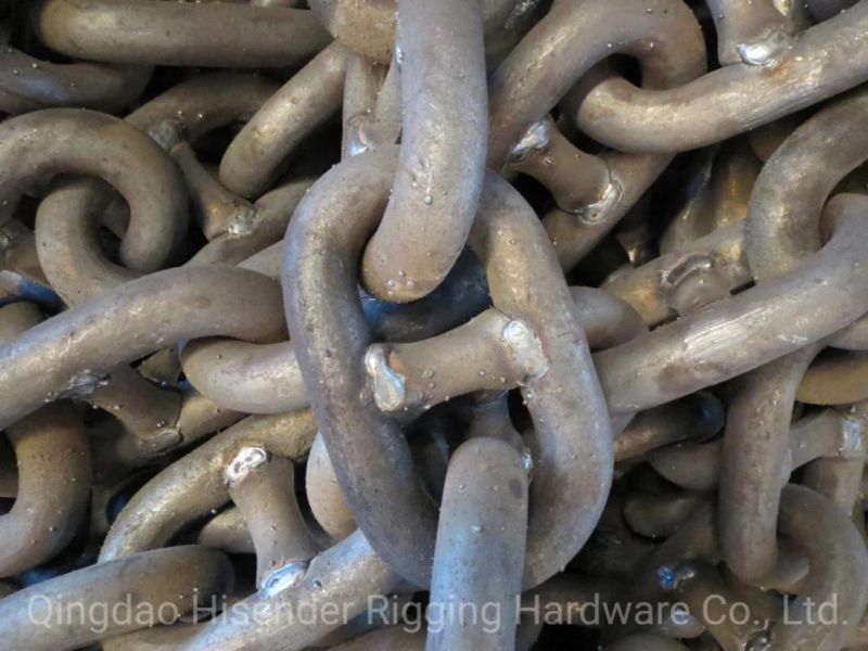 Rigging Hardware High Hardness Auto Welded Fishing Steel Link Chain