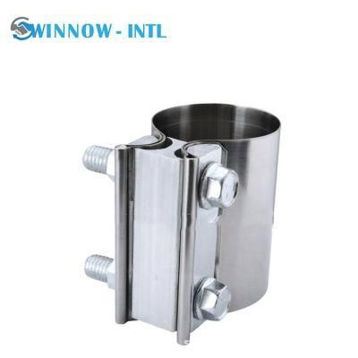 Factory Direct Sales of Muffler Clamp Sizes Stainless Steel Pipe Band Clamp