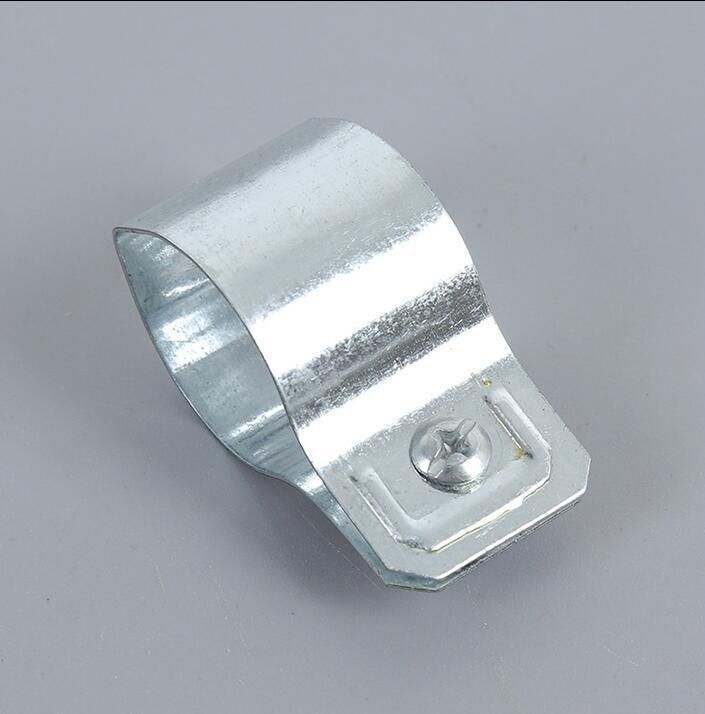 Hardware Carbon Steel with Zinc Plated Reinforced Ground Pipe Clamps