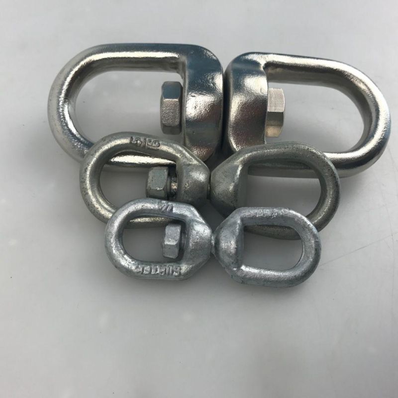 G402 Forged Anchor Double Eye Eye Swivels Ring