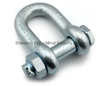 G-210 Drop Forged Us Type Screw Alloy Collar Pin 3/4 Dee Anchor Shackles