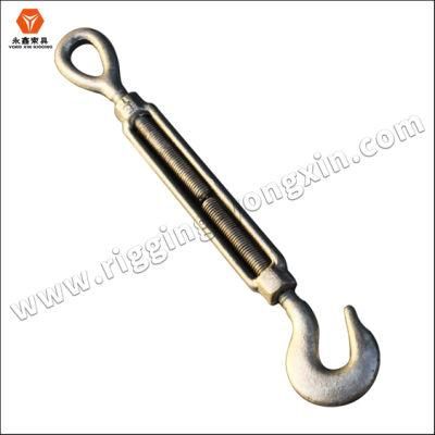 Rigging Screw SUS304 316 Stainless Steel European Type Hook Eye Open Body Turnbuckle