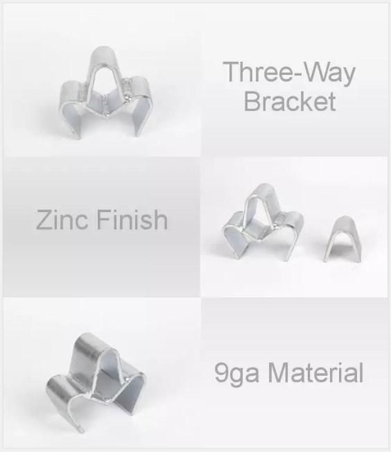 RF 3"OEM Style Hinge Strap Corral Clips Three Way Brackets