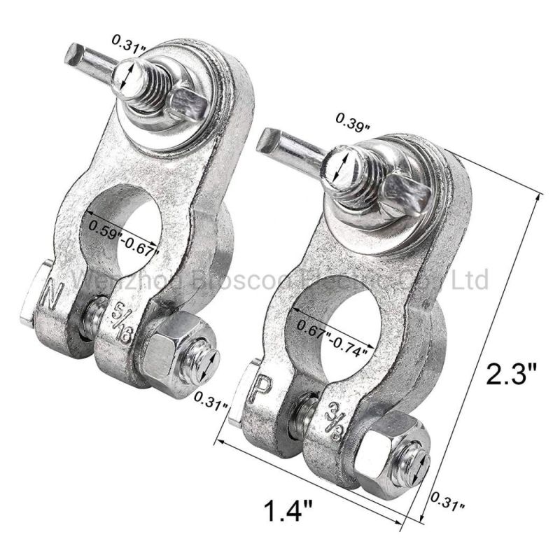 Auto Lead Battery Connector Cable Wire Battery Terminal End