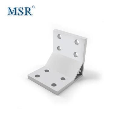 4 Hole 90 Degree 80A Support Connector Inside Corner Bracket for Aluminium Profile