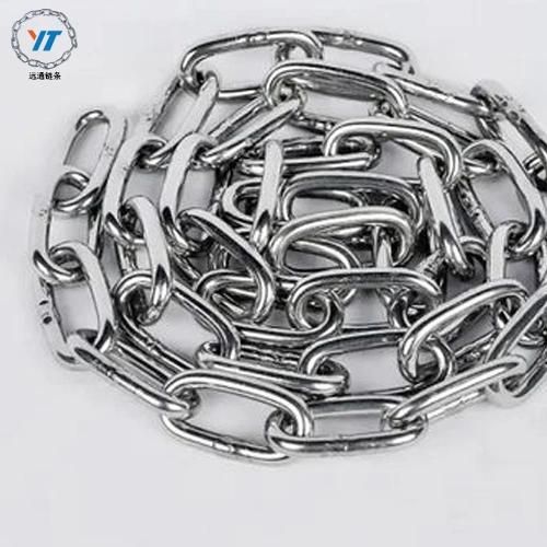 All Sizes of DIN763 Round G30 Carbon Steel Round Link Chain for The Middle East Market