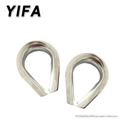 Stainless Steel Us G414 Extra Heavy Wire Rope Thimbles