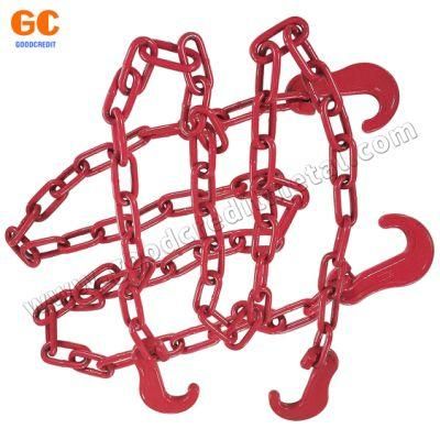 Rigging Hardware Forging Steel Lashing Chain with Grab Hooks