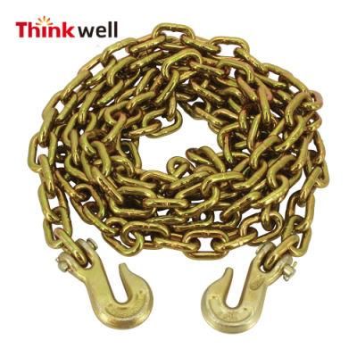 Hot Sale Galvanized Lashing Chain with 13mm End Hook