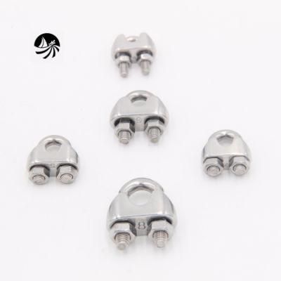 Factory Marine Hardware Customzied Casting 316 Stainless Steel Wire Rope Clip for Boat/Yacht/Ship Boat Accessories Wire 6