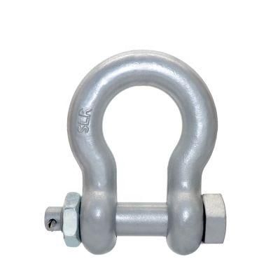 Anchor Bow Shackle with Safety Bolt Pin