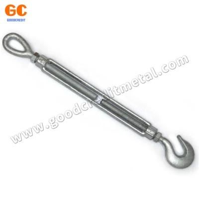 Commercial Type Eye and Hook Malleable Turnbuckle DIN1480 Turnbuckle Us Forged Turnbuckle