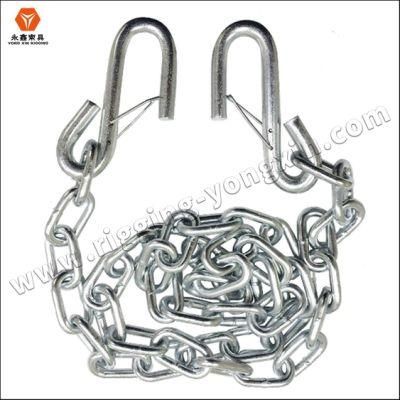 3/16&quot; Trailer Safety Chain Assemblies with S-Hook or Quick Link