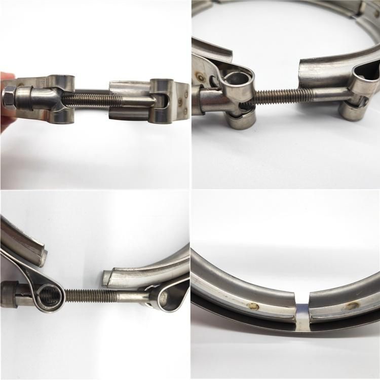 20mm Tube Pipe Aluminium V Band Clamp