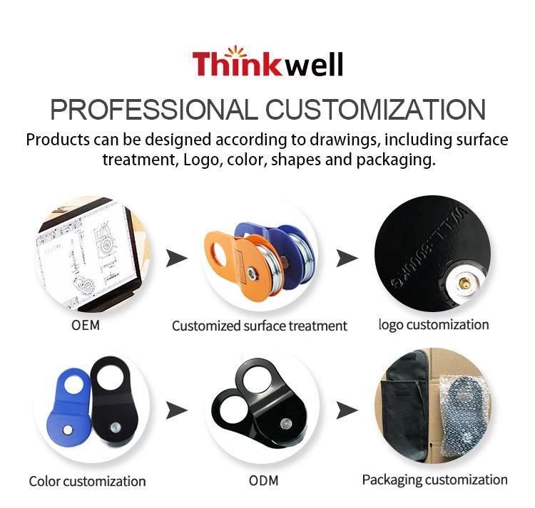 Auto Accessory Wire Rope Snatch Pulley Block