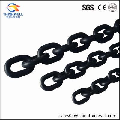 Black G80 Lifting Alloy Steel Link Chain