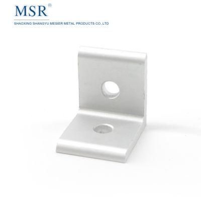 China Factory Supplier 2 Hole Inside Corner Bracket of 3030 Extruded Aluminum Angle Bracket