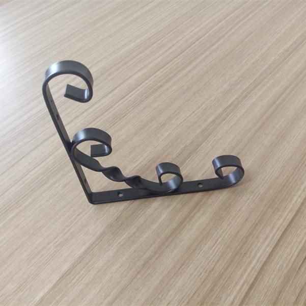 Matt Classic Welding Shelf Bracket with Hook