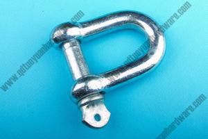 European Type Galvanized Large Dee Shackles Anchor Shackle