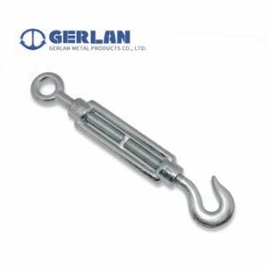 DIN1480 Galvanized M16 Steel Turnbuckle