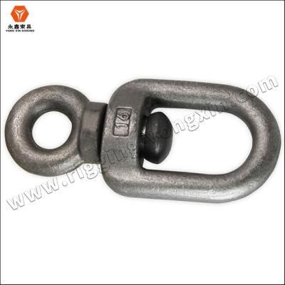China Manufacturer Safety Heavy Duty Hot DIP Galvanized Drop Forged Carbon Steel Us Type G401 Eye and Eye Chain Swivel