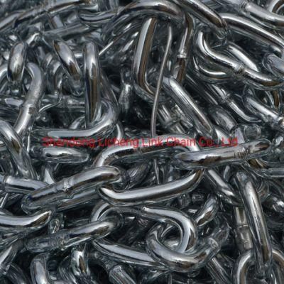 E. G Carbon Steel Medium Link Iron Chain