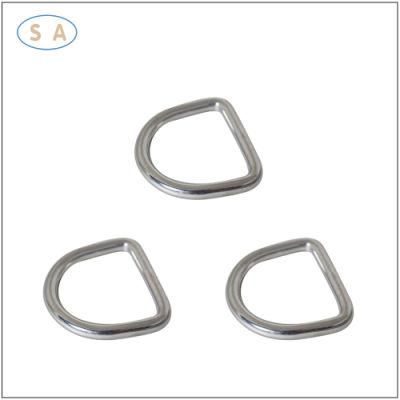 Hot Sale AISI304 Stainless Steel Round/D/Delta Link Ring Welded