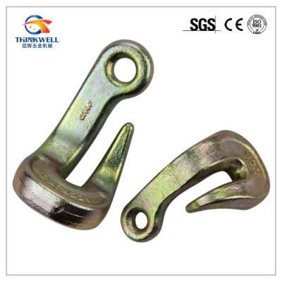 Forging Zinc Plating Steel Eye Bend Grab Lashing Hook