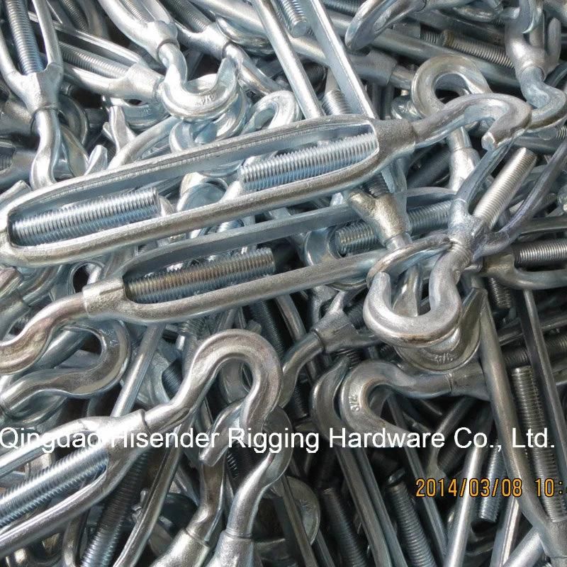 Rigging Hardware AISI316 Swage Closed Body Turnbuckle with Fork End