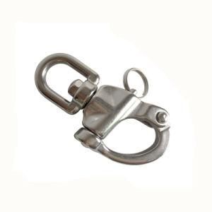 316 Stainless Steel Jaw Swivel Snap Shackle for Marine Boat