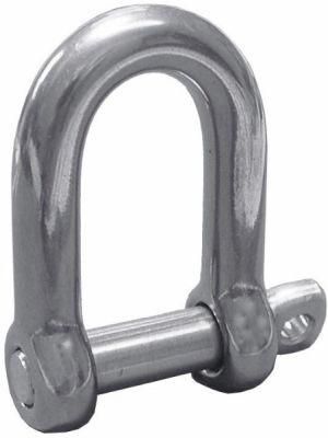 Us Type Galvanized Steel D Shackle for Marine Harware