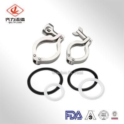 Stainless Steel Heavy Duty Double Pin Clamp Tri Clamp 13mhh